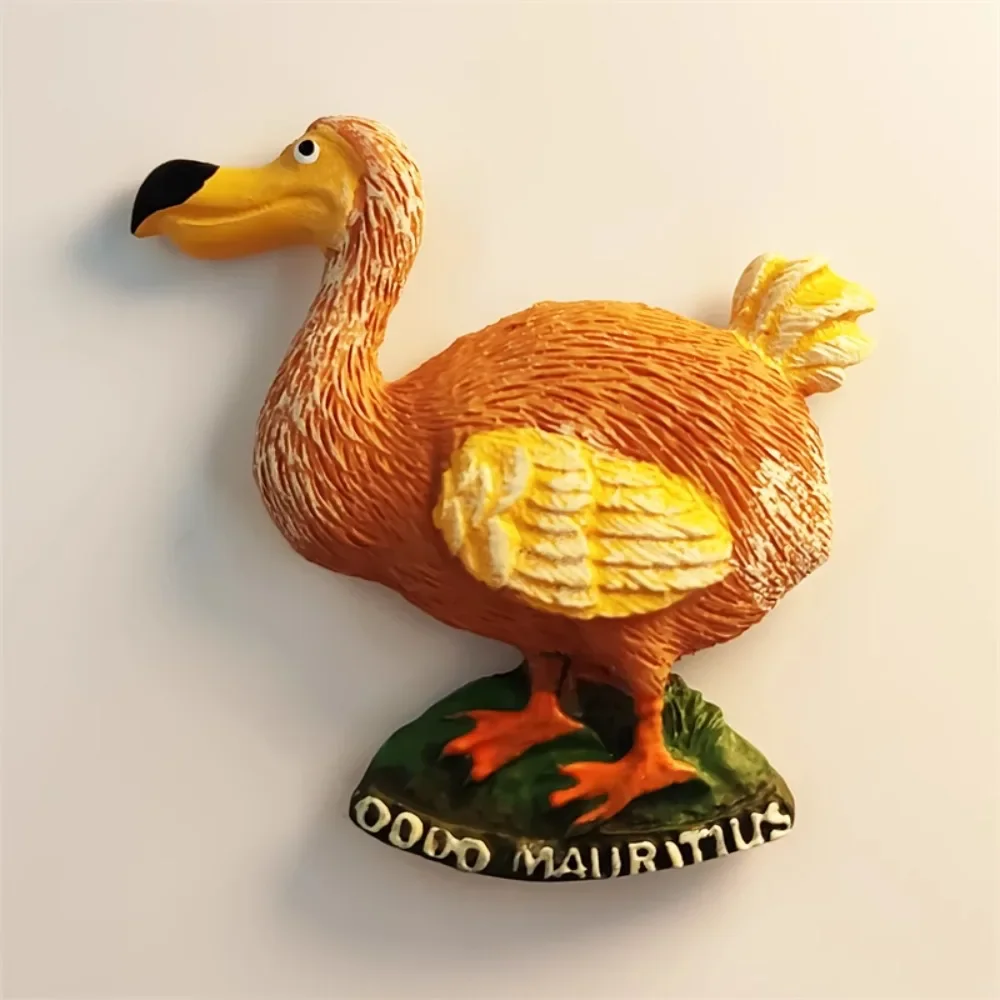 Магнит на холодильник Маврикия Dodo домашний декор наклейка ручная роспись Африка
