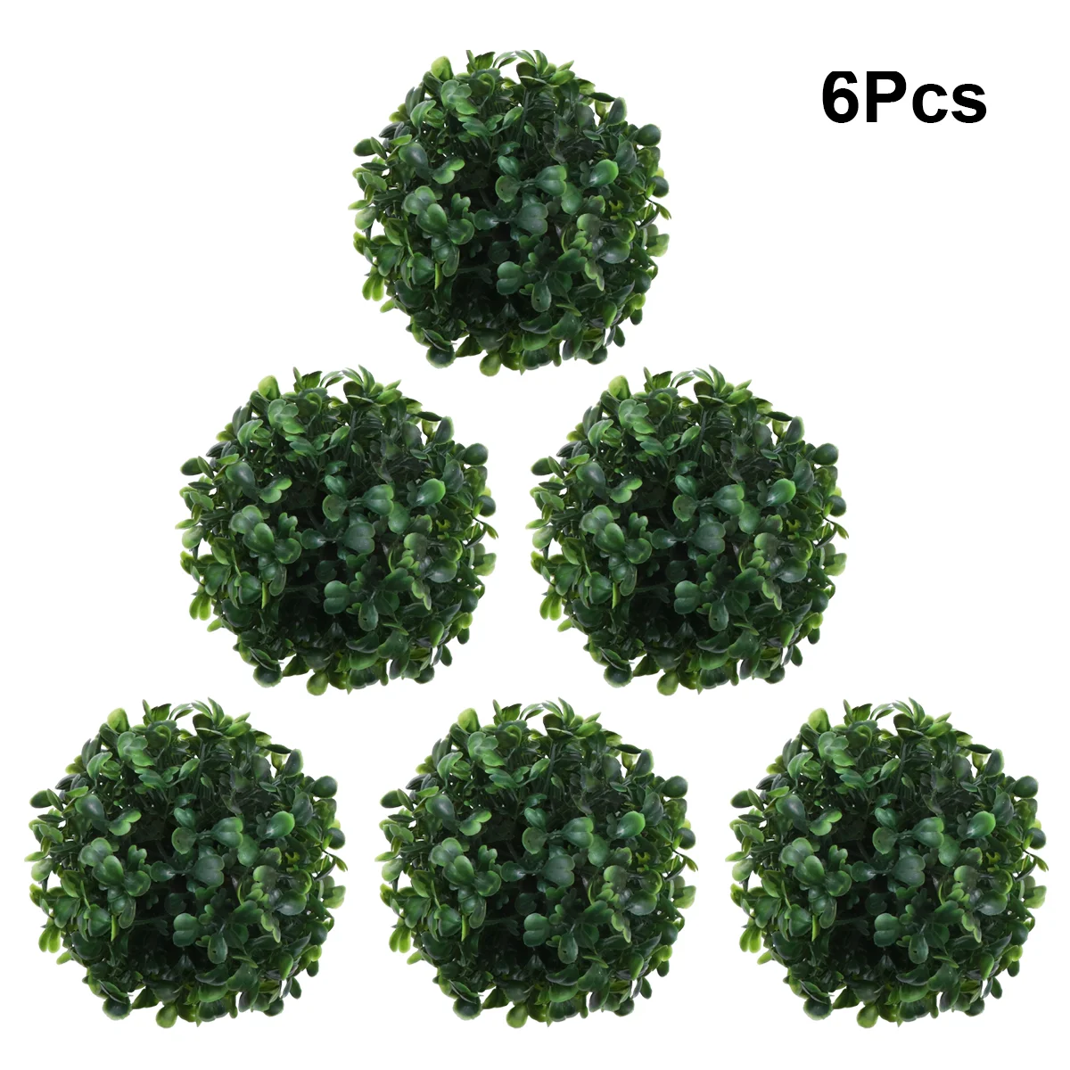 

Topiary Artificial Boxwood Hanging Fake Decor Green Garden Front Planters Spheres Door Ornament Greenery Decoration Wedding