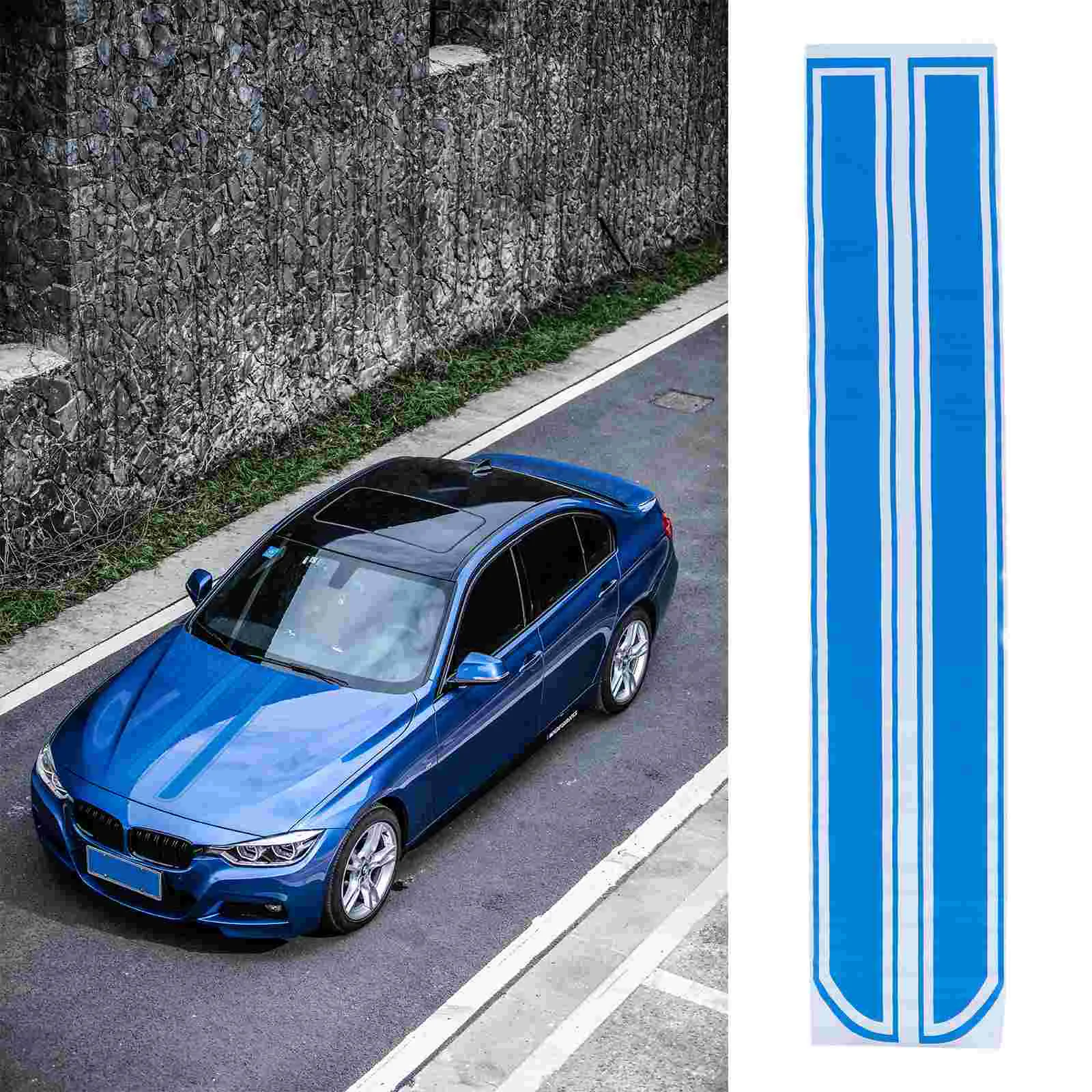 

1pc Car Bonnet Sticker Vehicle Hood Sticker Waterproof Automobile Stickers