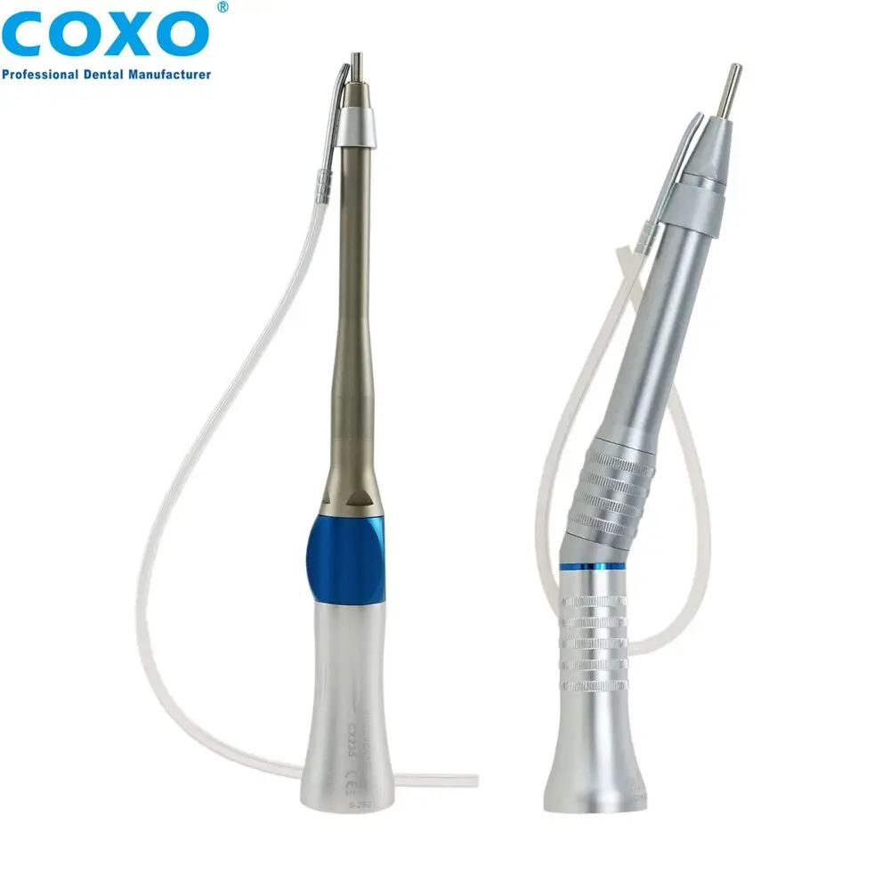 COXO Dental Surgical Handpiece 20º Angle 1:1 Micro Straight Nosecone CX235-2S/2S