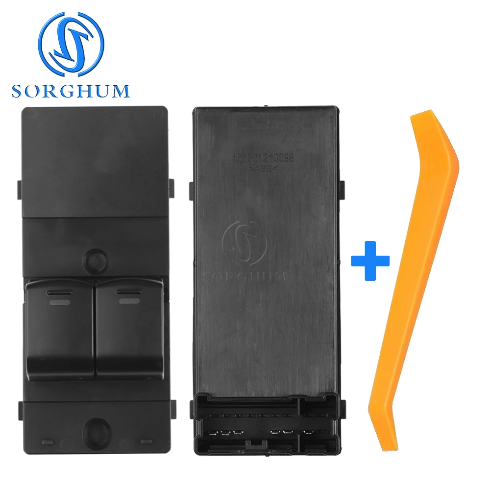 

Новый автомобильный аксессуар SORGHUM, электрическая кнопка стеклоподъемника для Nissan Micra III K12 2003 ‑ 2010 25401-AX600, 6 контактов