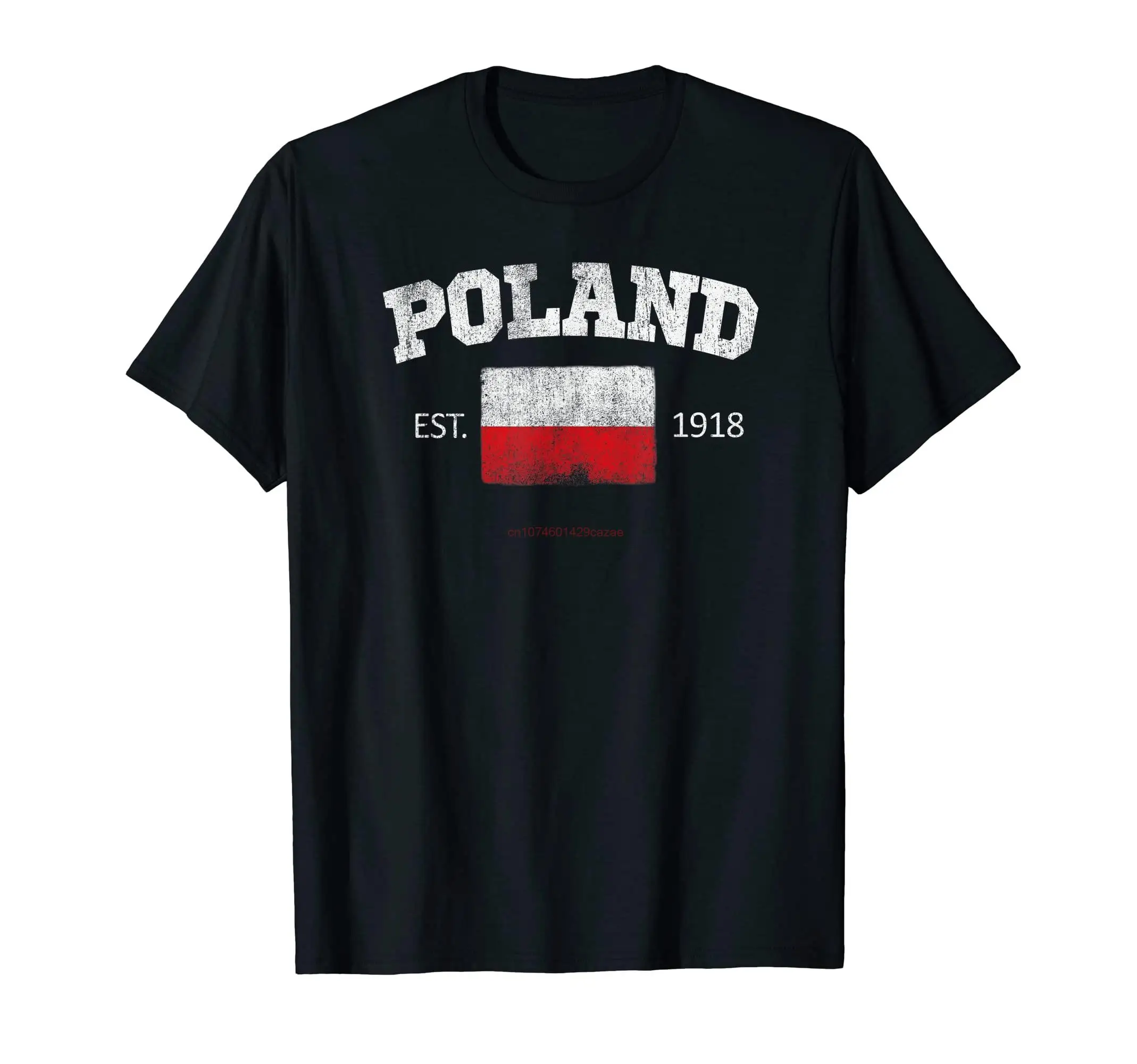 

Vintage POLAND Independence Day Flag Est 1918 Souvenir T-Shirt Gift Hip Hop MEN WOMEN UNISEX T Shirts Size S-6XL