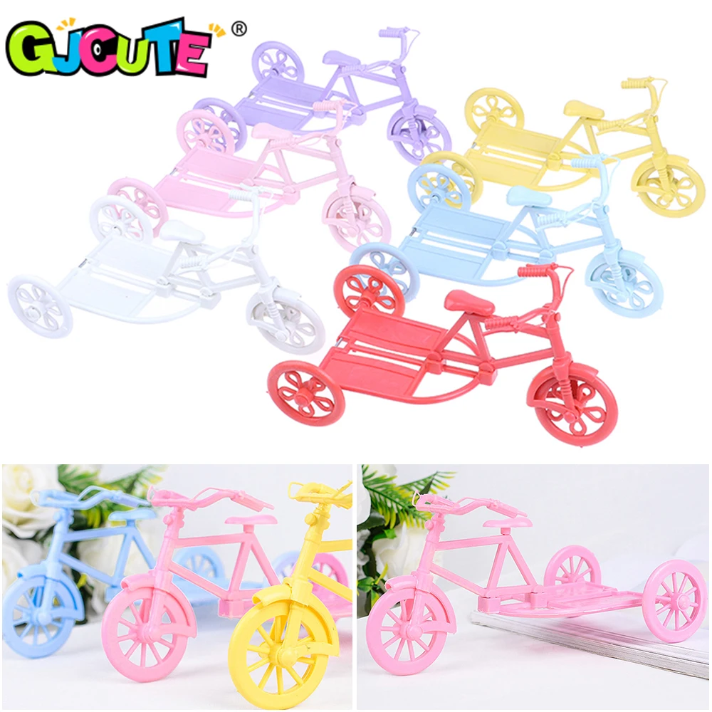 

Miniature Simulation Tricycle Planter Bike Bicycle Model Toys Doll House Decoration Accessories Bedside Table Garden Ornament