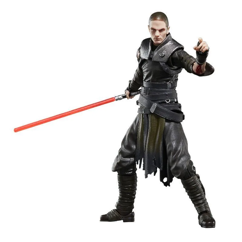Фото В наличии Hasbro Star Wars The Black Series Force Unleashed Starkiller 15 см, коллекция экшн-фигурок, оригинальные игрушки, модель, подарки №4