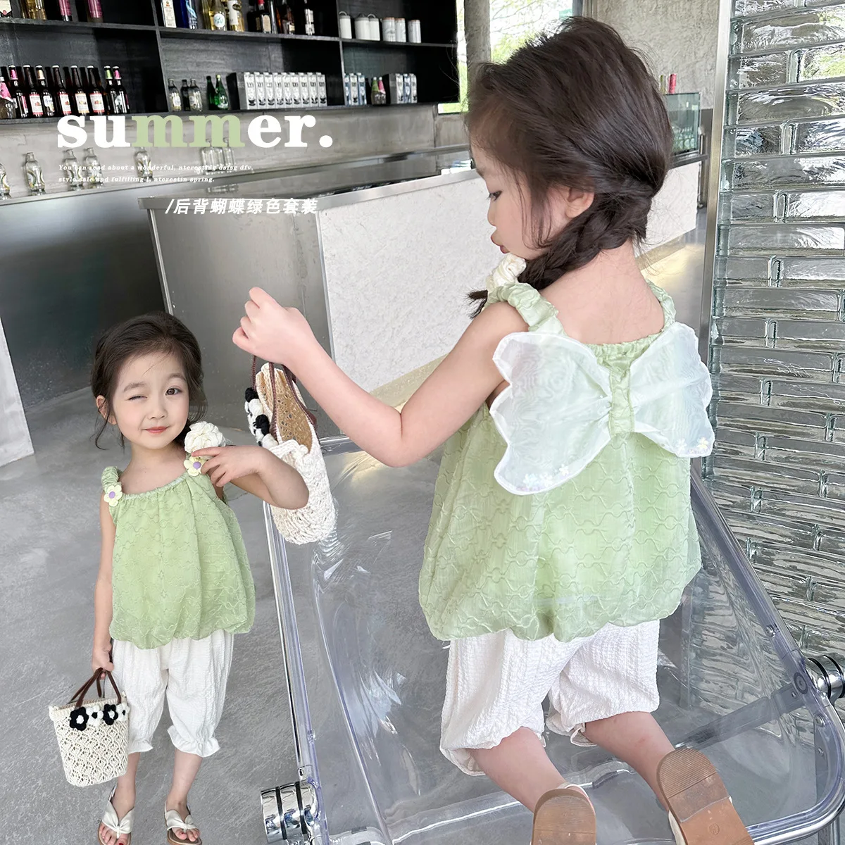 

Блузка без рукавов с круглым вырезом и цветочным принтом, 18-6 лет