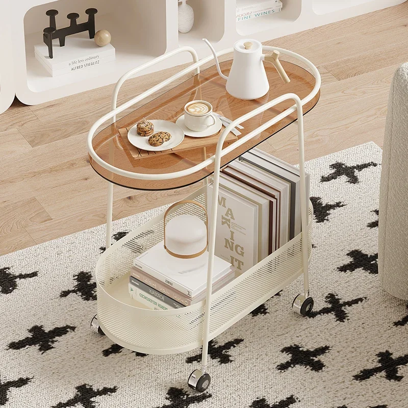 Диван прикроватный столик кованая железная тележка диван может быть перемещен