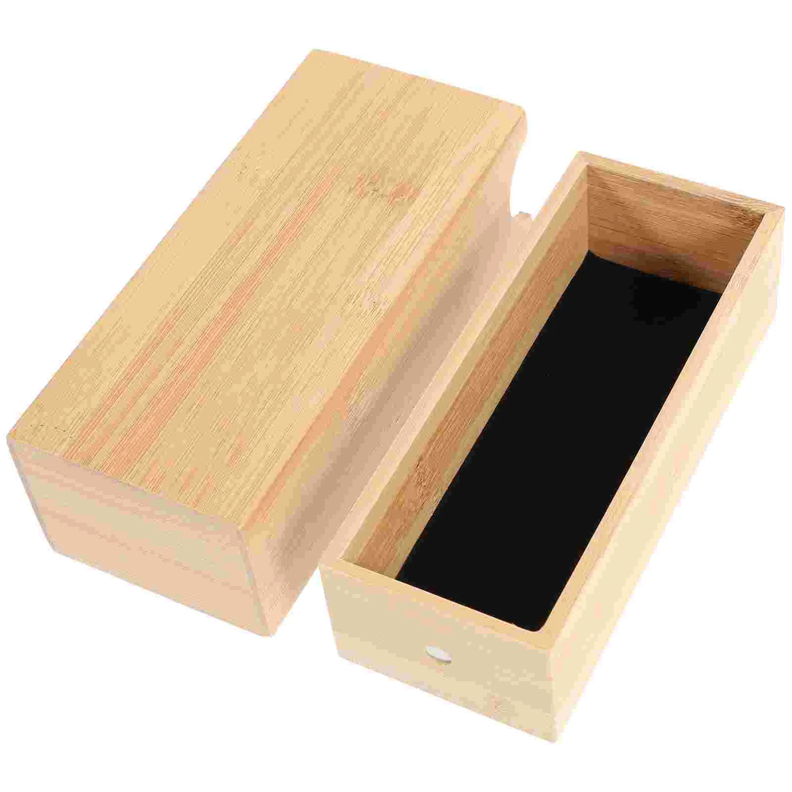 

Glasses Storage Case Bamboo Sunglasses Holder Frame Spectacles Eyeglasses Container