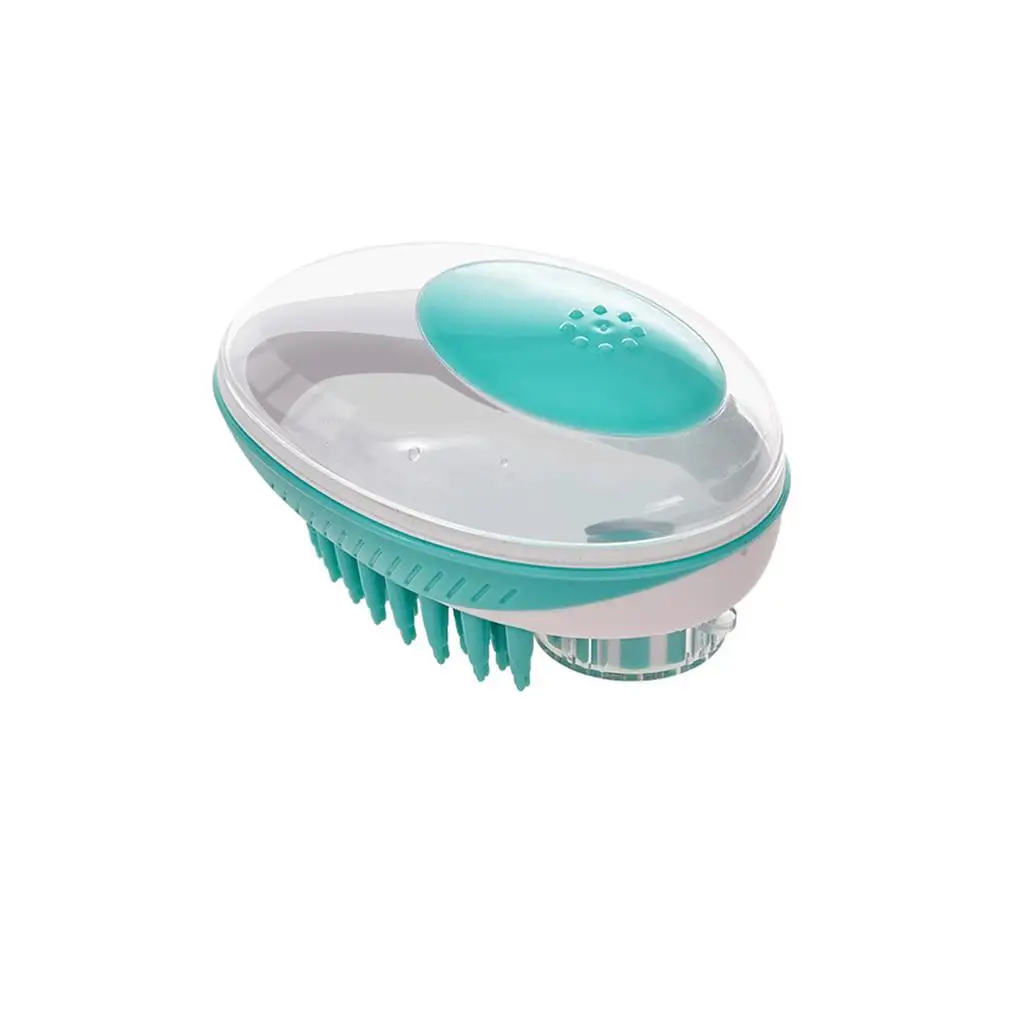 

Pet Silicone Bath Brush Portable Shower Gel Dispenser for Animal Grooming Massage Pet Hair Scrubber