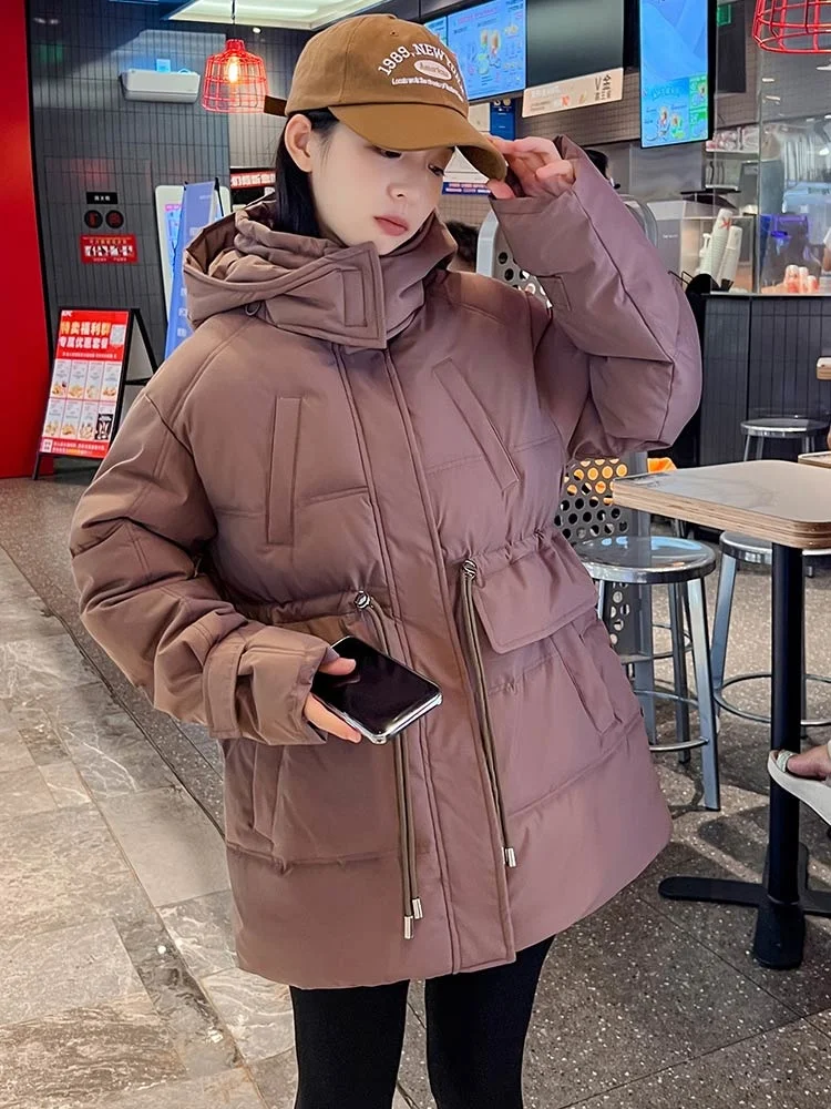 2022 New Puffer Winter Down Jacket Women Thicken Coat Women Hooded Parkas Warm Female Cotton Padded Clothes Winter