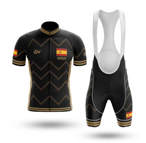 Новая испанская велосипедная Джерси одежда для профессиональной команды летние