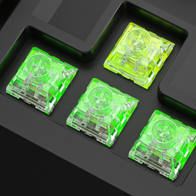 Полностью прозрачный механический переключатель клавиатуры Kaihua kailh box jellyfish |