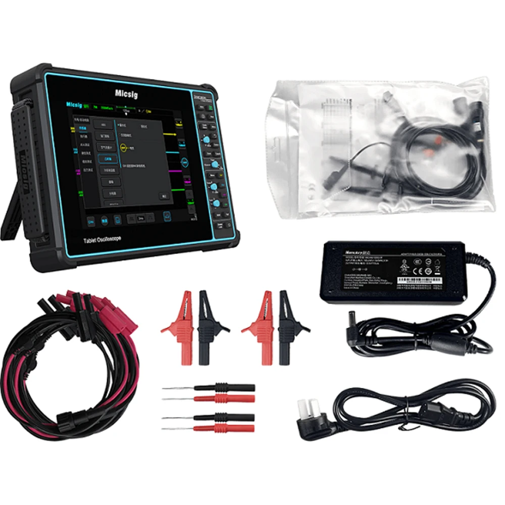 

Micsig портативный SATO1004 цифровой планшет портативный осциллограф 100 МГц 4CH STO1004 Автомобильная скопmeter osciloscopio сенсорная кнопка
