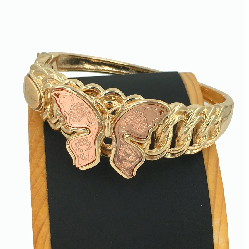 Бразильский простой стиль Дубай итальянское позолоченное ожерелье серьги