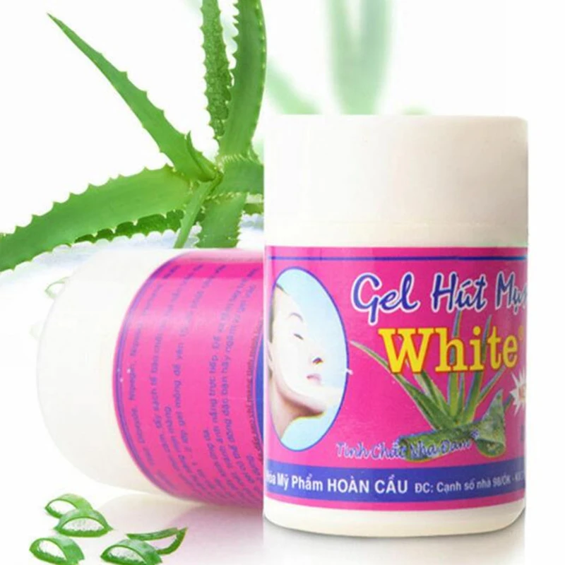 

10 bottles ORIGINAL Gel Hut Mun White Blackhead Cream Nose Black Dots Mask Black Remover Cream 22g