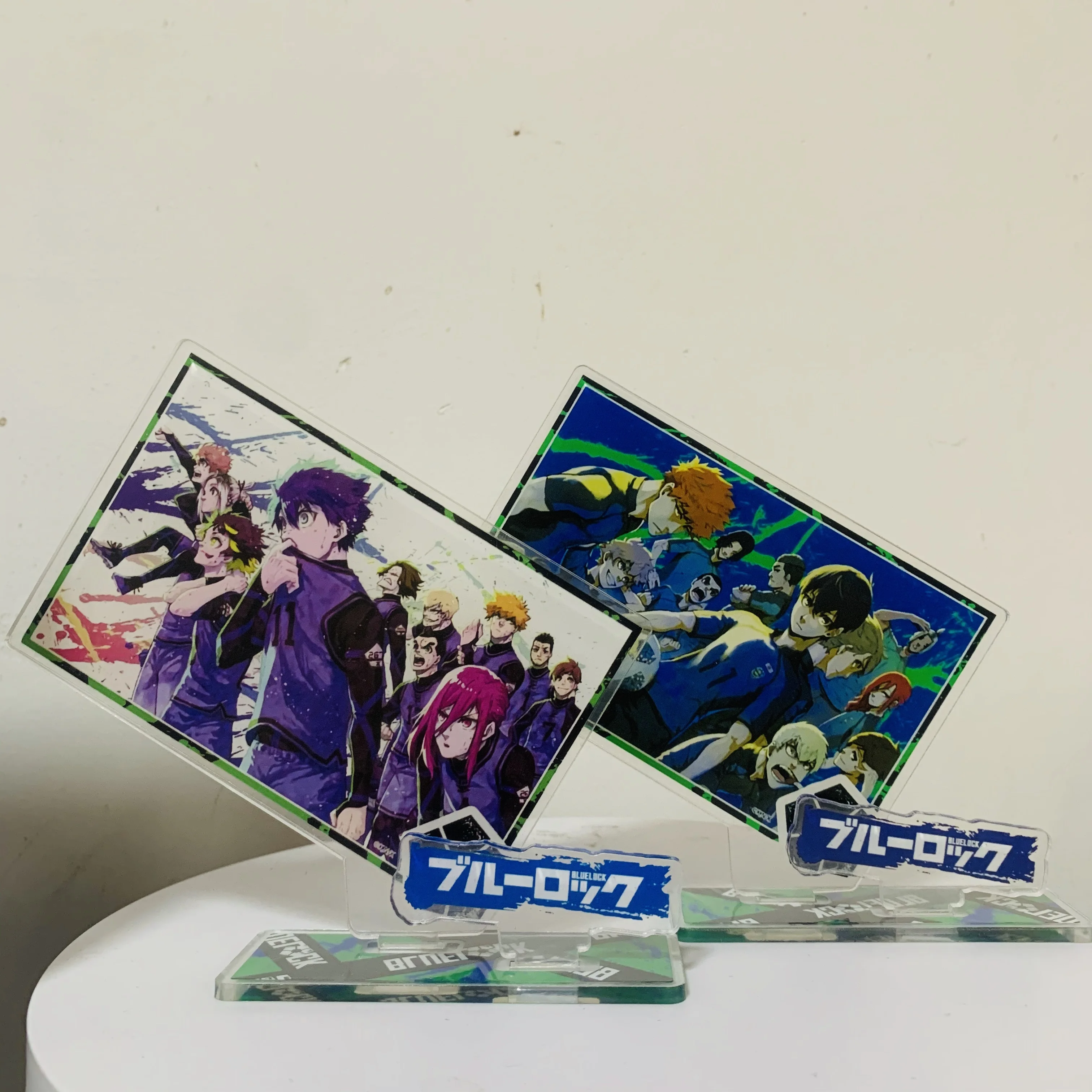 

BLUE LOCK Anime Figures Isagi Yoichi Cosplay Acrylic Stand Model Plate Desk Decor Standing Sign Fans Christmas Gifts Toys