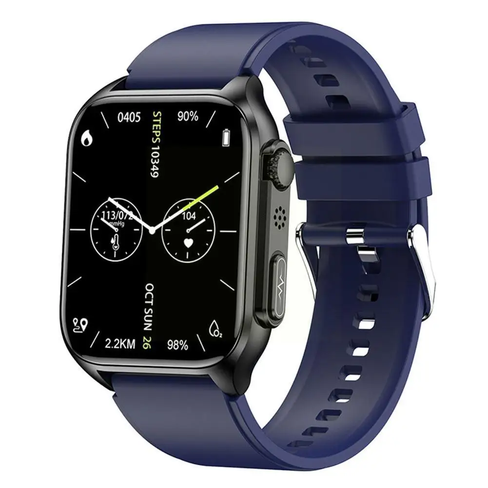 

Watch Tk12 Ecg+ppg Noninvasive Blood Glucose Body Bluetooth Temperature Watch Fitness Sports Watches 1.96“ Ca U1r9