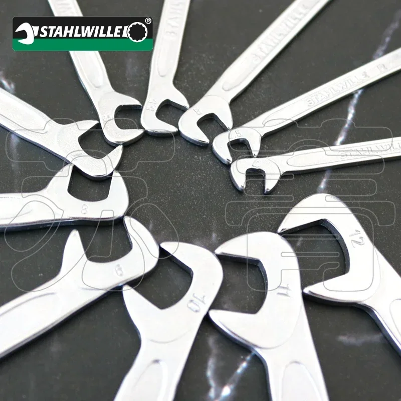 Немецкий оригинальный маленький гаечный ключ STAHLWILLE ультратонкий 3 2-14 мм 12 серий