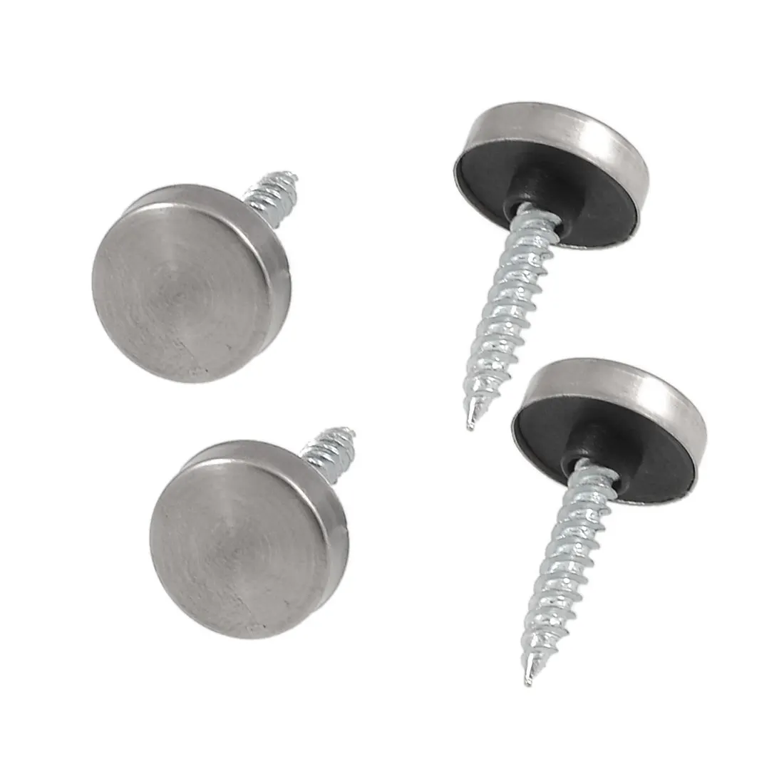 

8 Pcs 14Mm Dia Stainless Steel Decorative Mirror Screw Cap Nails