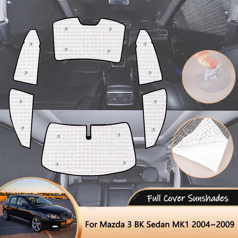 Солнцезащитный козырек для Mazda 3 BK Axela Sedan MK1 1th 1Gen 2004 ~ 2009