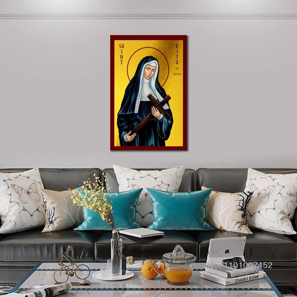 Картина на стену Святого Риты православная картина искусство религии HD печатные