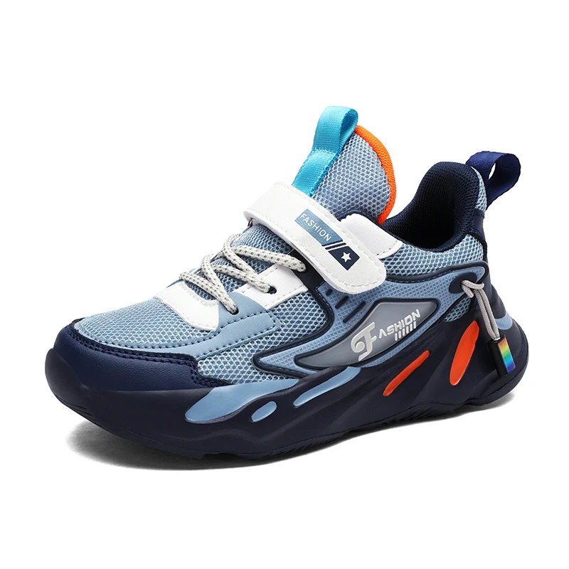 2023 New Kids Running Shoes boys Sneakers Sport Non-slip Kid Casual Shoes Breathable Lightweight Sneakers Tenis Children Shoes