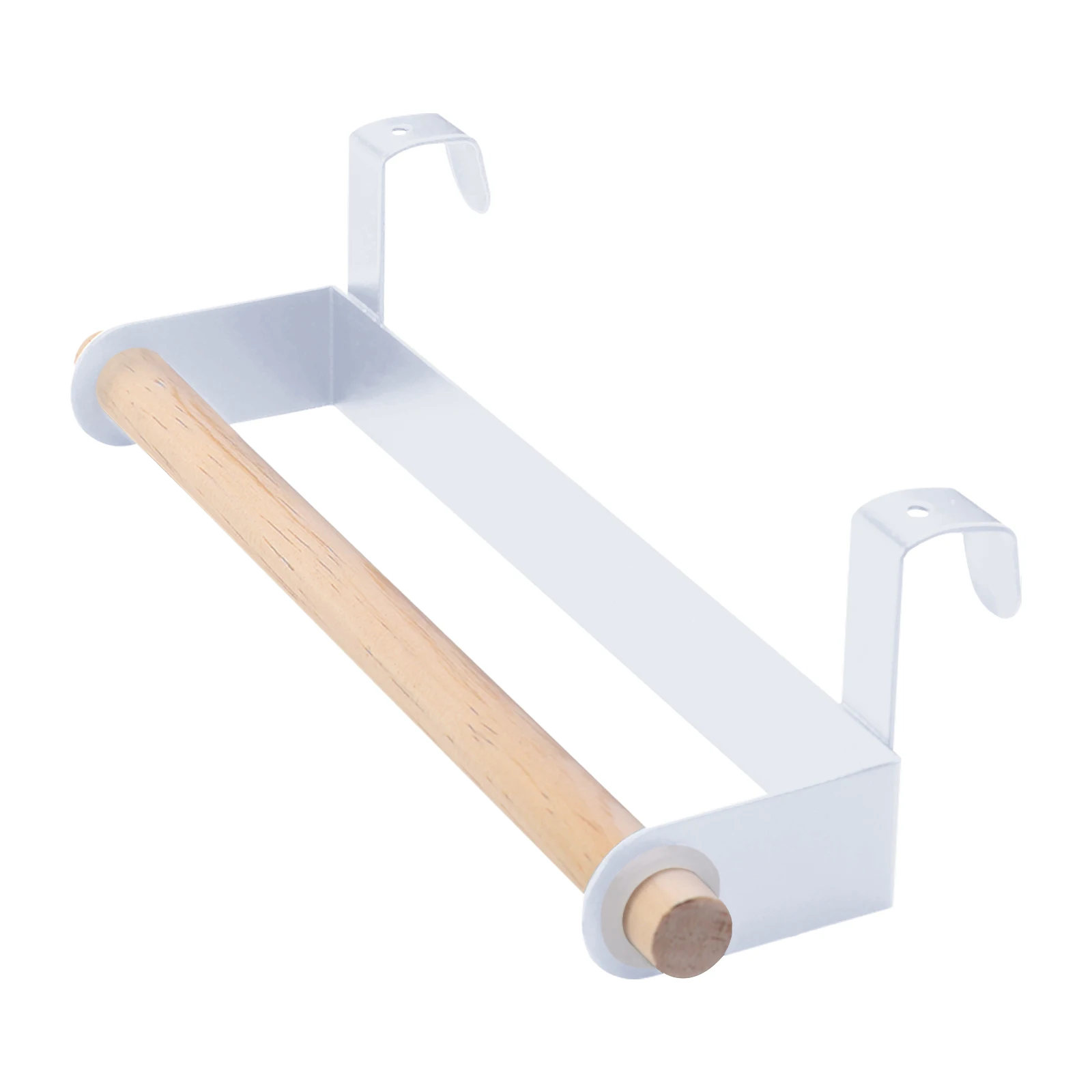 

Wholesale Kitchen Towel Holder Roll Paper Storage Rack Tissue Hanger Under Cabinet Door Drop Shipping