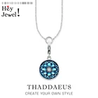 Очаровательное ожерелье с мандалой, зимняя брендовая Новая модная винтажная бижутерия, европейский стиль 2019, Стерлинговое Серебро 925 пробы, бижутерия, подарок для женщин и девушек