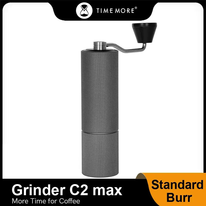 

Ручная кофемолка Timemore льно-каштановый C2 Max из нержавеющей стали