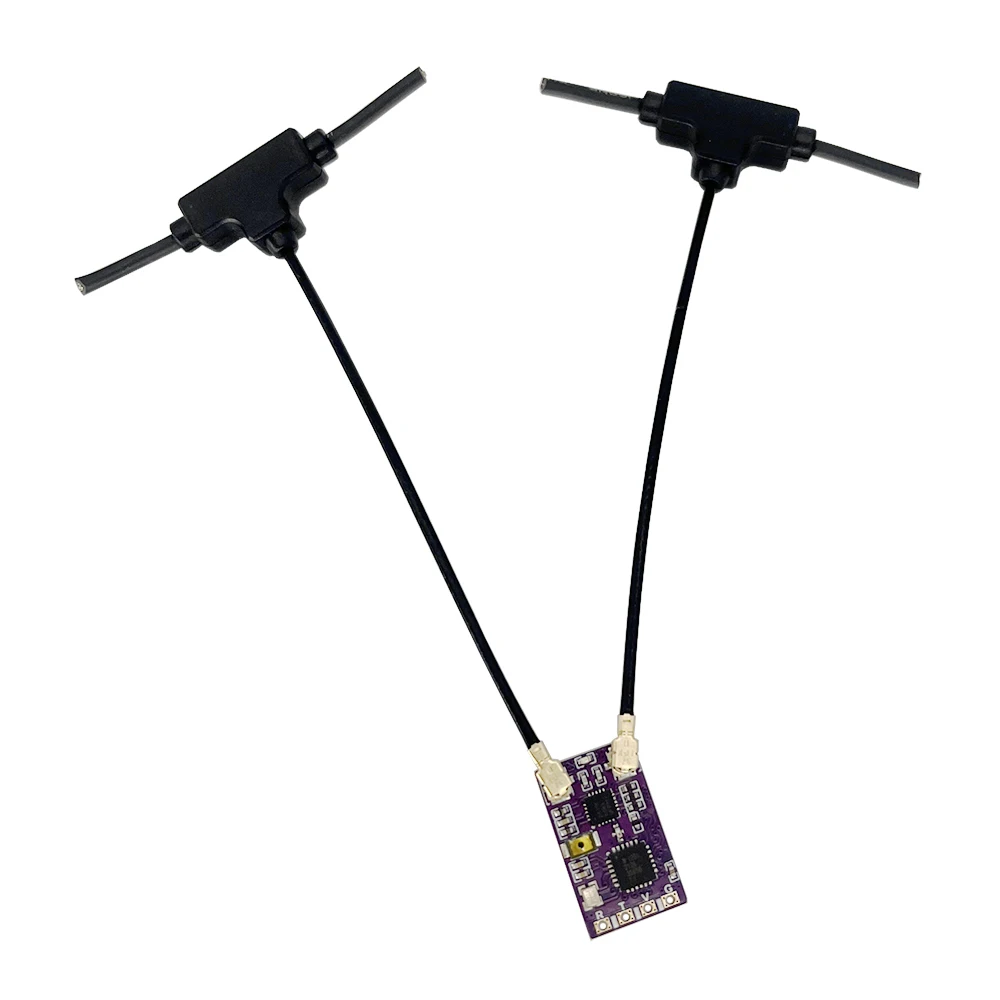 New Namimno ExpressLRS ELRS 2.4GHz Nano Receiver with Two antennas for Micro Mini Freestyle Long Range Racing Drones