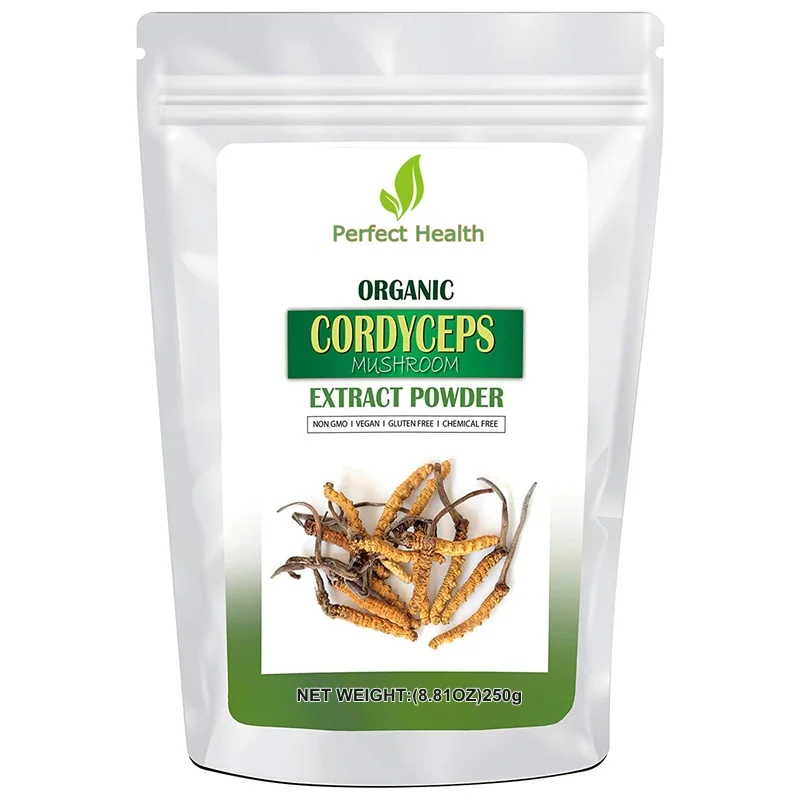 

Organic Cordyceps Mushroom 50:1 Extract Powder Boost Energy & Stamina Enhance Athletic Performance