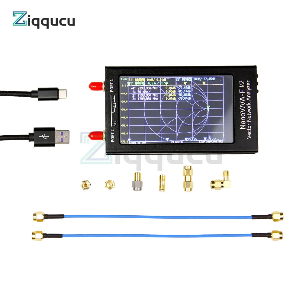 

NanoVNA V2 3G vector network analyzer 4.3 inch NanoVNA-F V2 antenna analyzer