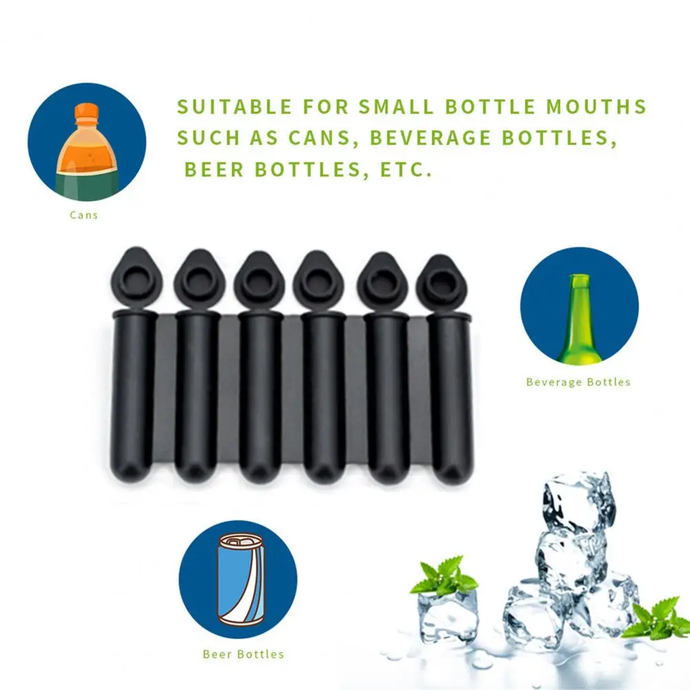 

Convenient Food Grade Washable Summer Drinks Silicone Ice Cube Tray Dishwasher Safe Ice Stick Tray Kitchen Gadgets