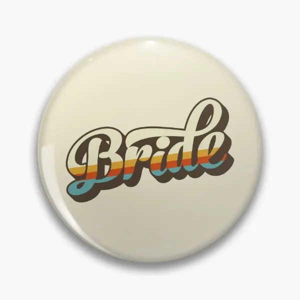 

Gift For Bride Retro Bridal Shower Party Soft Button Pin Gift Metal Jewelry Funny Lover Lapel Pin Cartoon Hat Women Brooch