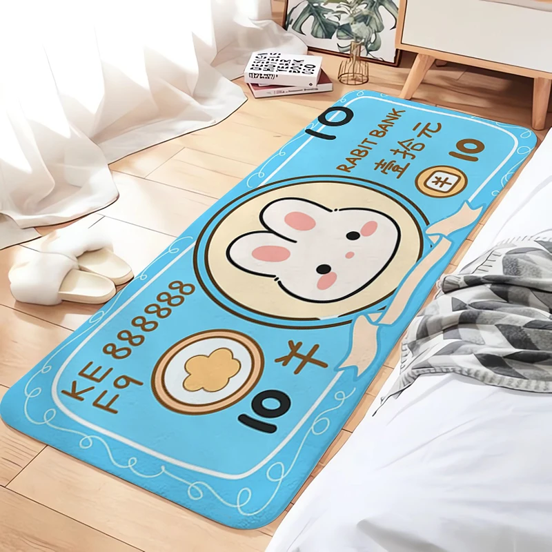 

Funny Money Mats Prayer Mat Kitchen Absorbent Door Carpet Non-slip Rugs Foot Washable Hallway Floor Home House Room Rug Entrance