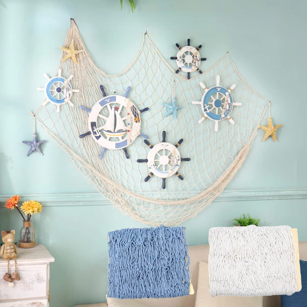 Большие принадлежности для рыболовной сети настенные подвески в