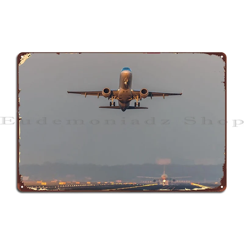 

Flying To The Last Light Metal Signs Club Create Club Party Club Living Room Tin Sign Poster