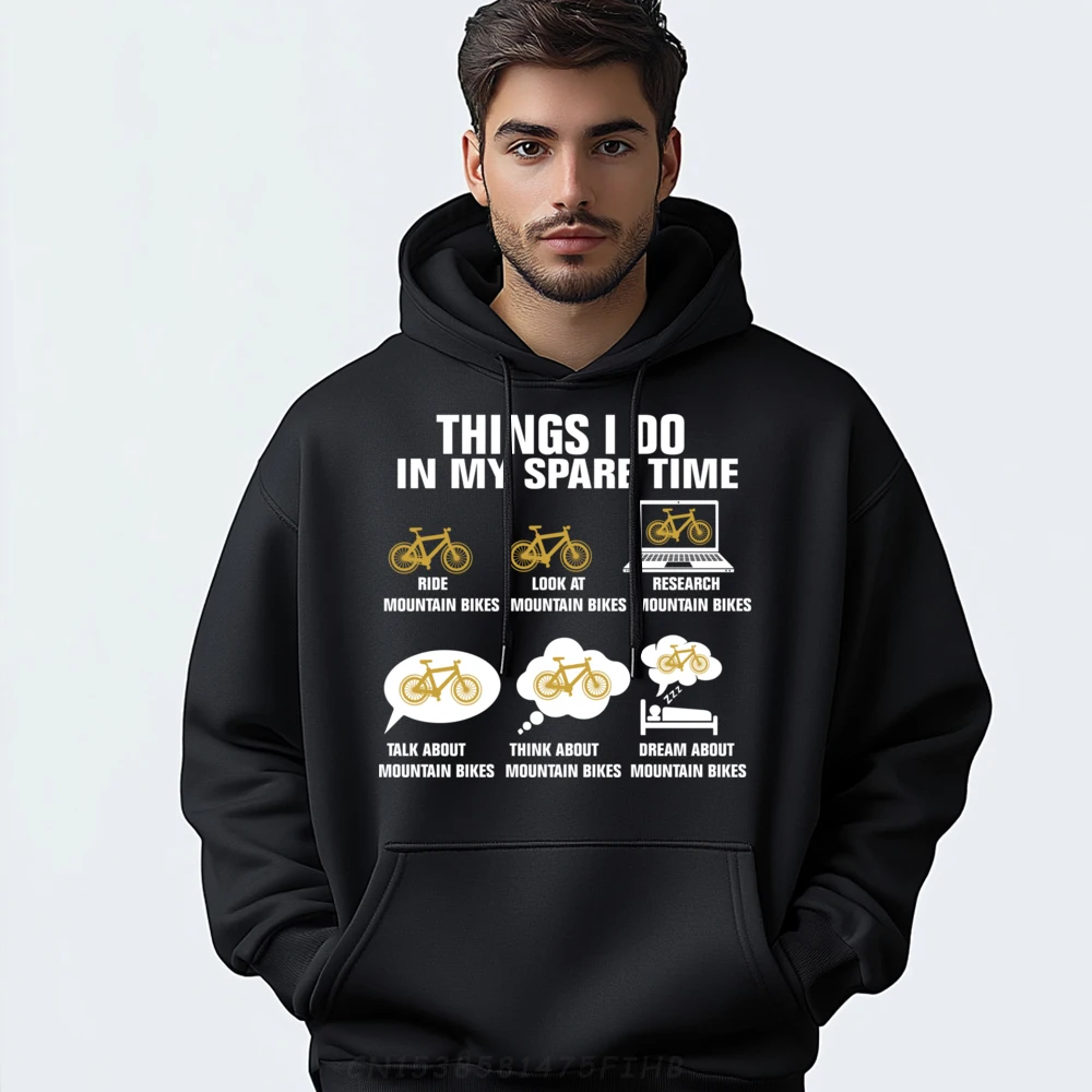 Вещи я занимаюсь в мгновении забавная толстовка с капюшоном для горного