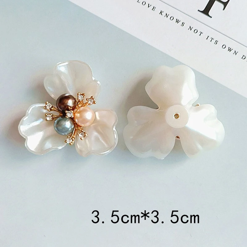 1 шт. жемчужная фотография цветок маргаритки аксессуары из сплава Torus самодельные