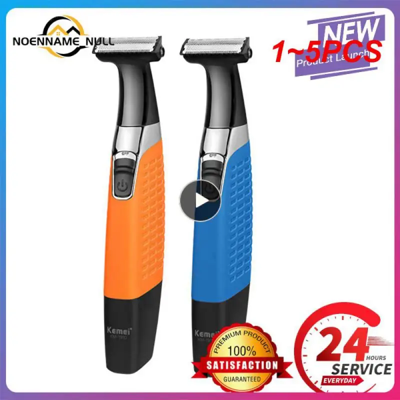 

1~5PCS Kemei hair trimmer electric shaver hair cutting beard trimmer hair clipper man grooming tools water hair shaving machine