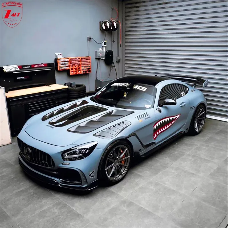 Комплект кузова Z-ART AMG GT V2 для Mercedes Benz GTS из углеродного волокна 2015+