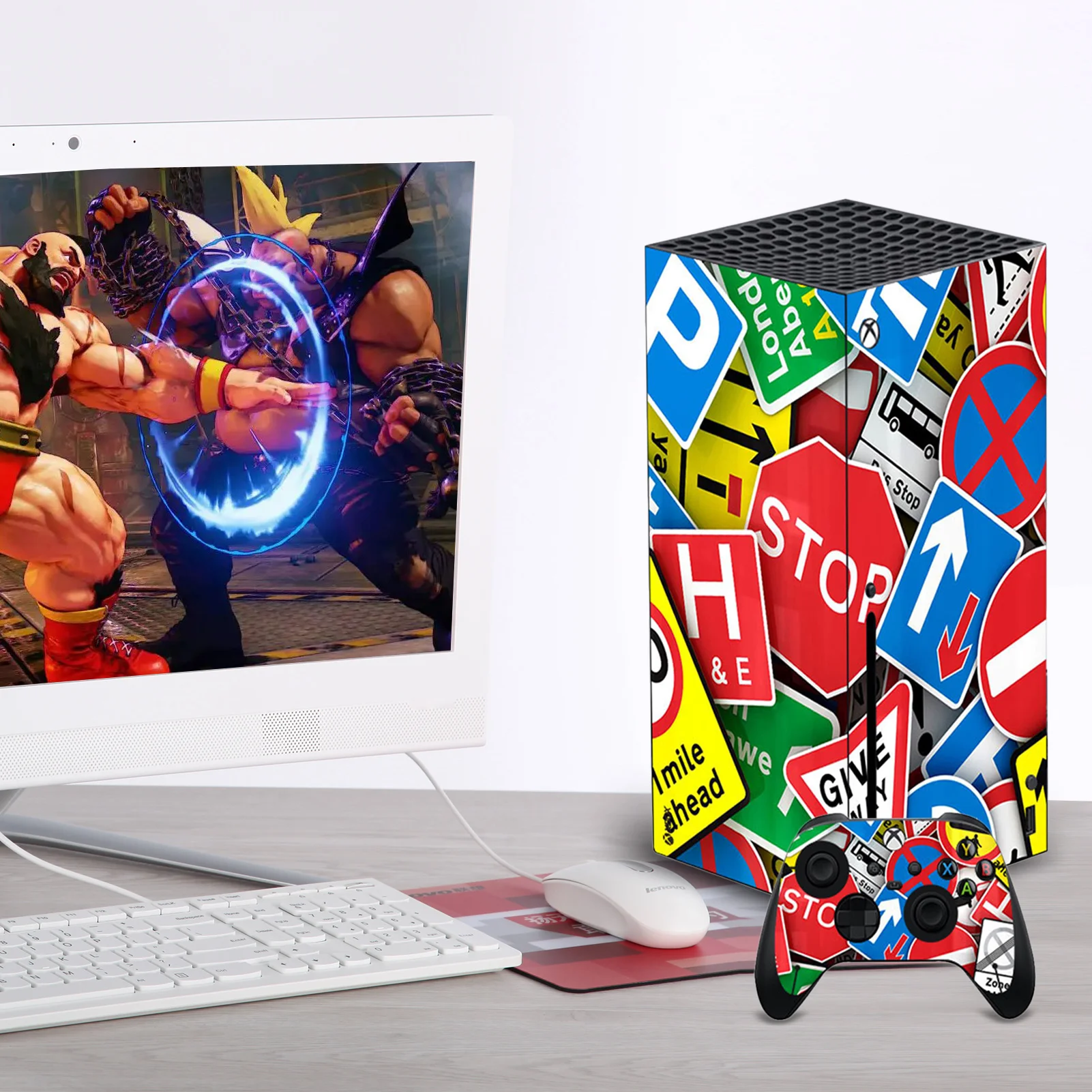 Наклейка для консоли Xbox серии X чехол и контроллера Бесплатная защита оптовая