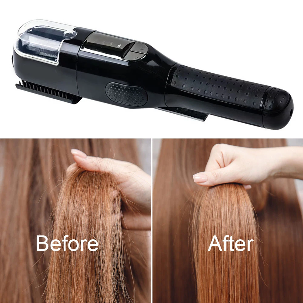 

Hair ends Trimmer Split Remover Dry Damaged Brittle Professional Automatic Trim Split for Women Cordless Hair cutting machine