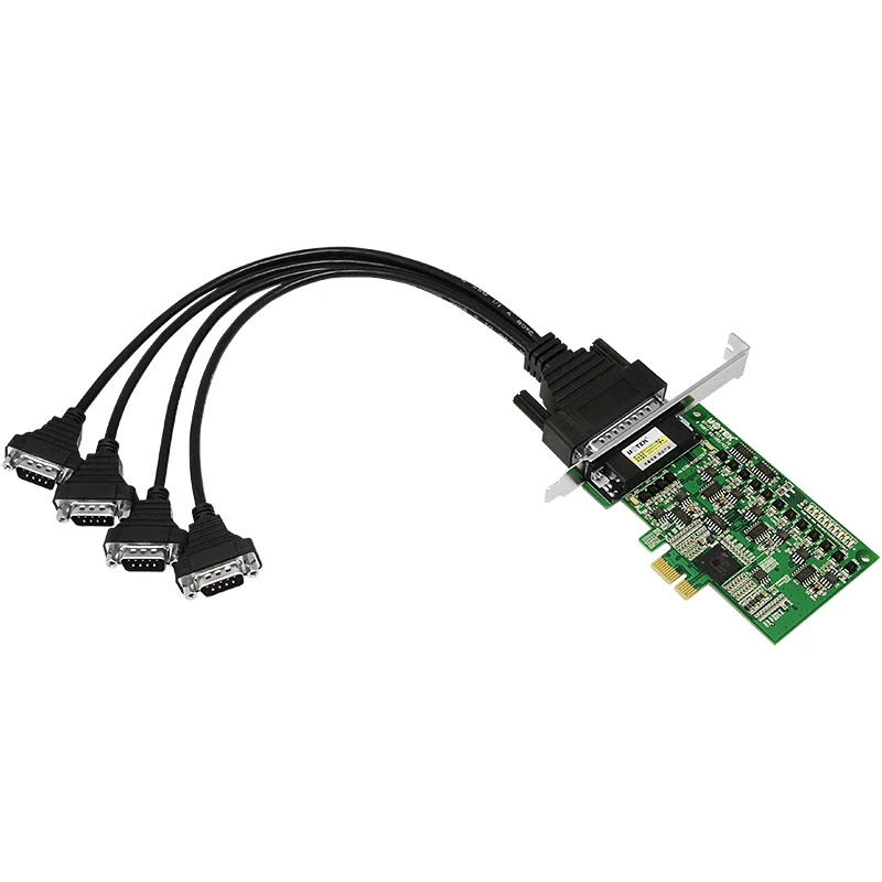 UOTEK Industrial PCI-E к фотосессия серийная карта PCIE RS485 RS422 4 порта высокоскоростной