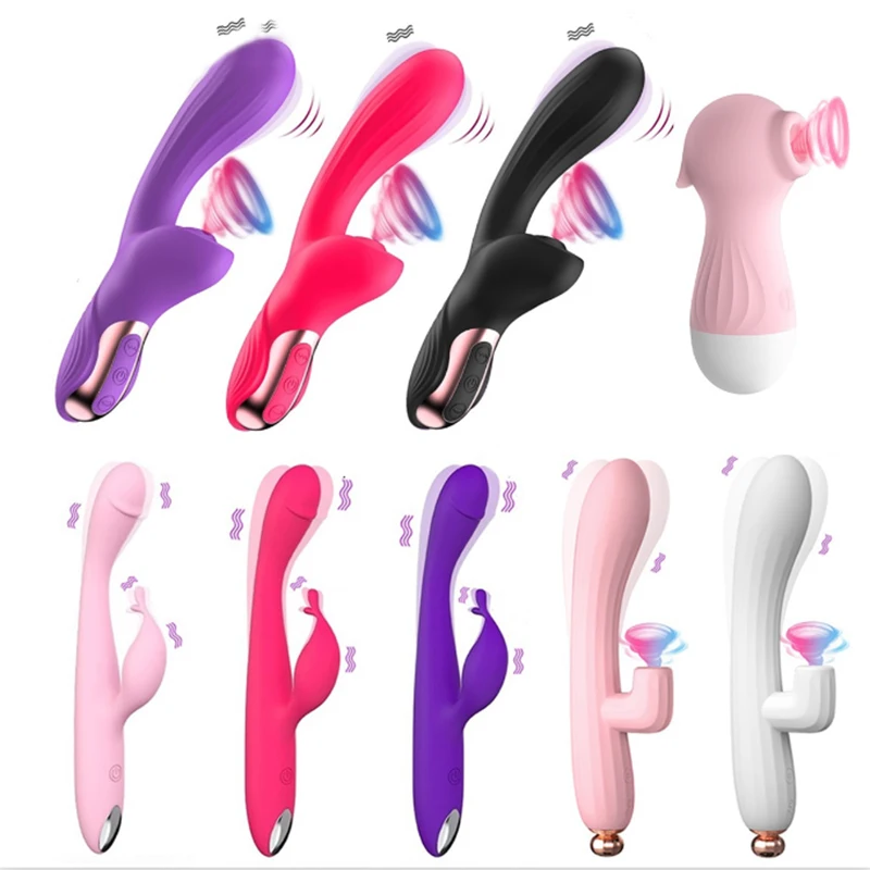Секс на присосках для клитора силиконовые вагинальные сосущие Вибраторы