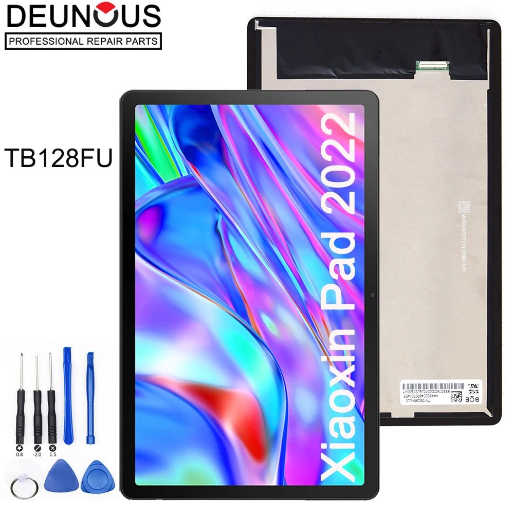 Оригинальный ЖК-дисплей 10,6 дюйма для планшета Lenovo Xiaoxin Pad 2022 P12 TB128FU TB125FU TB128XU, сенсорный экран с дигитайзером в сборе