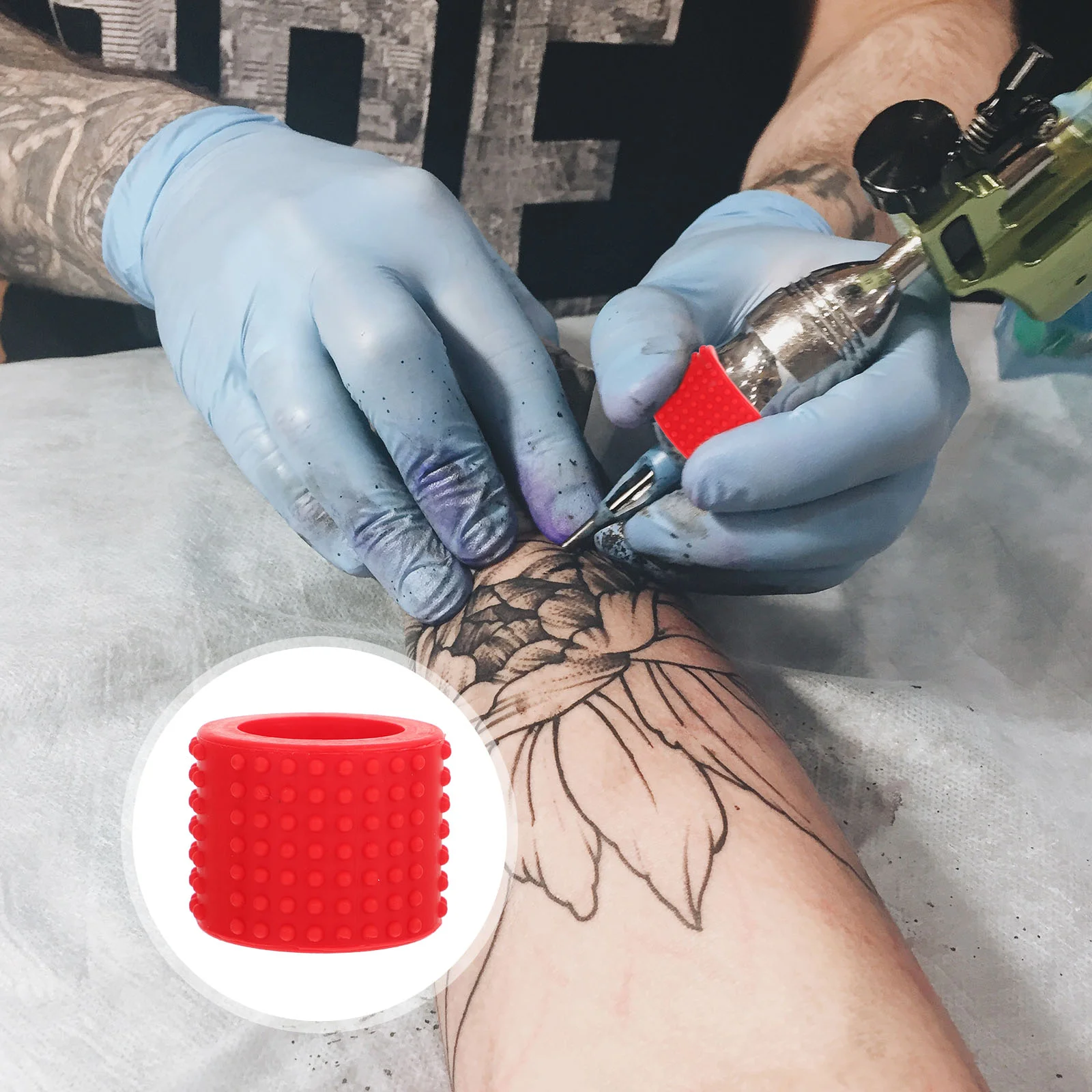 

Крышка ручки Pro Gaff лента Чехлы рукав захват крышки тату машина практичные аксессуары пищевой силикон