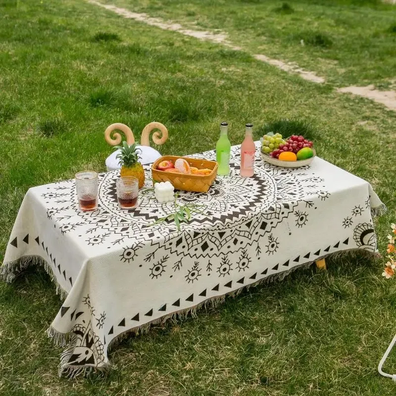 Модный уличный коврик для кемпинга богемное одеяло пикника Пляжная устойчивая к