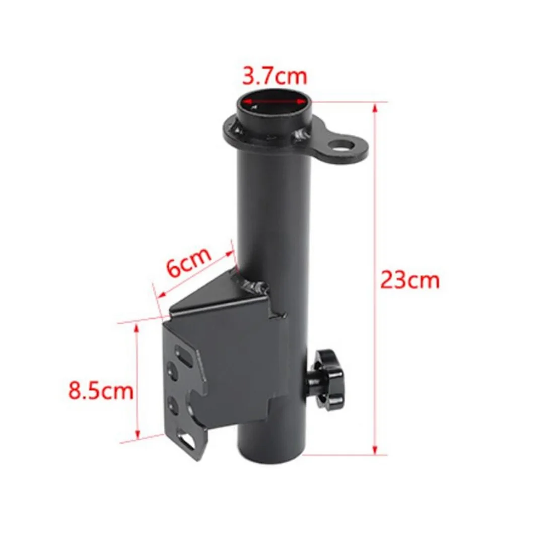 Держатель кронштейна флагштока задней двери для Jimny 2019 2020 2021 аксессуары черный