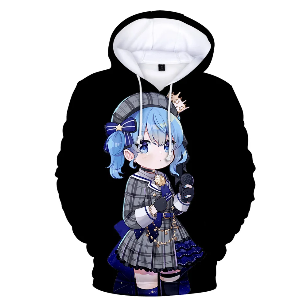 HOLOLIVE VTuber Hosimati Suisei 3D принт модный осенний костюм Winer толстовки спортивная одежда с
