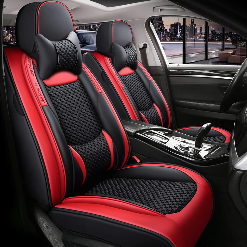 

Universal Full Set Car Seat Cover For Infiniti Q50 QX30 Auto Accesorios Interiors чехлы на сиденья машины 여름 카시트 acessório para
